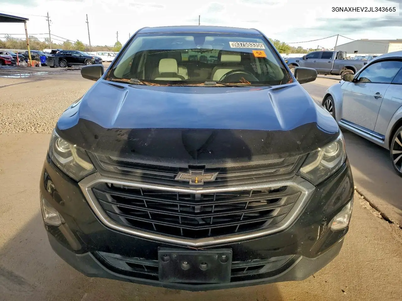 3GNAXHEV2JL343665 2018 Chevrolet Equinox Ls