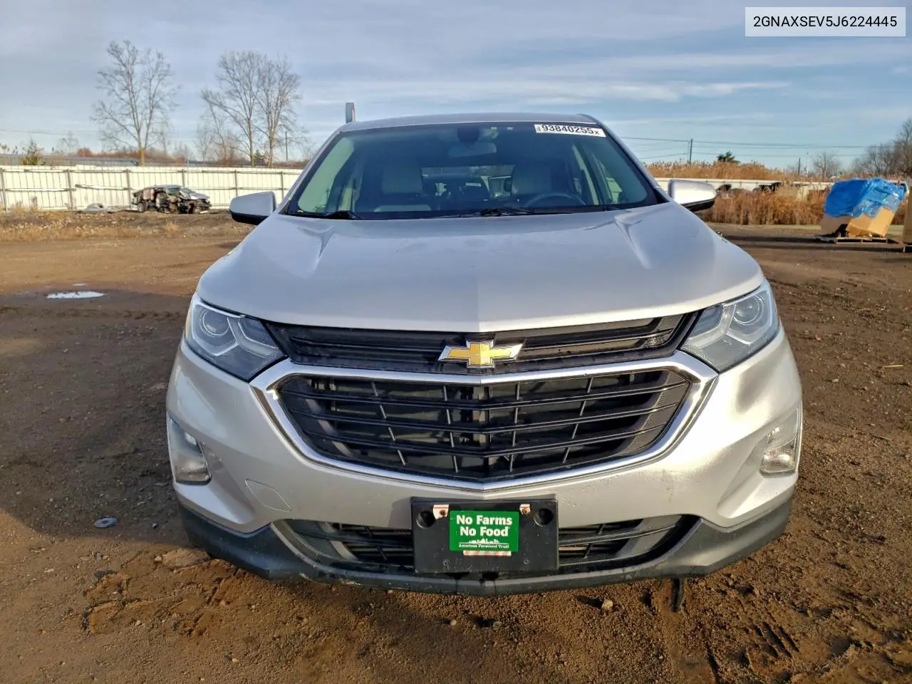 2GNAXSEV5J6224445 2018 Chevrolet Equinox Lt