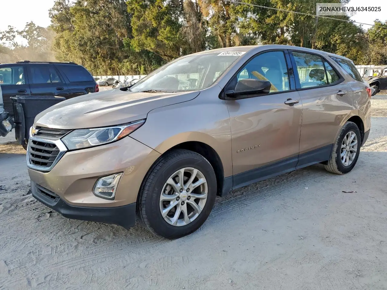 2GNAXHEV3J6345025 2018 Chevrolet Equinox Ls