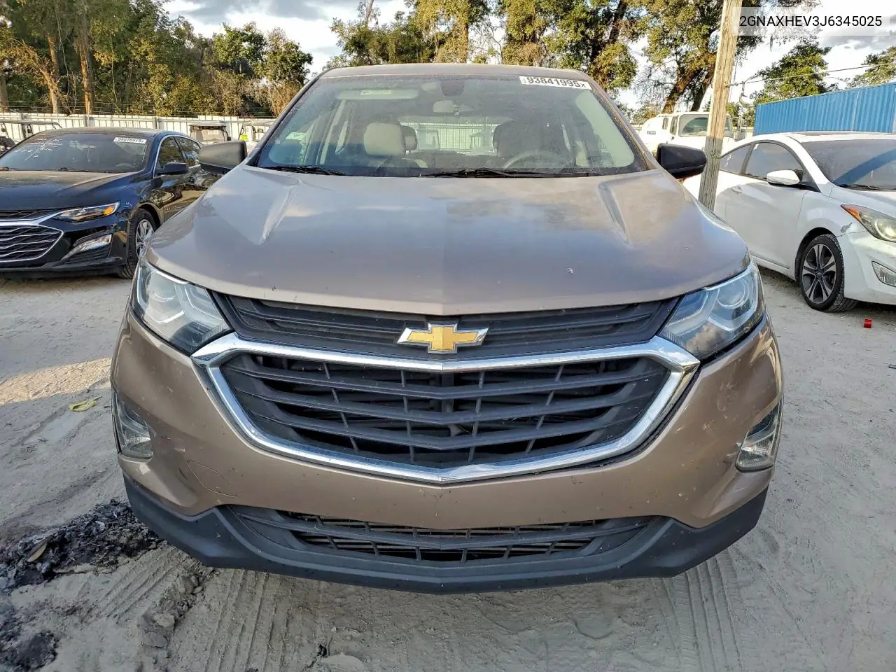 2GNAXHEV3J6345025 2018 Chevrolet Equinox Ls