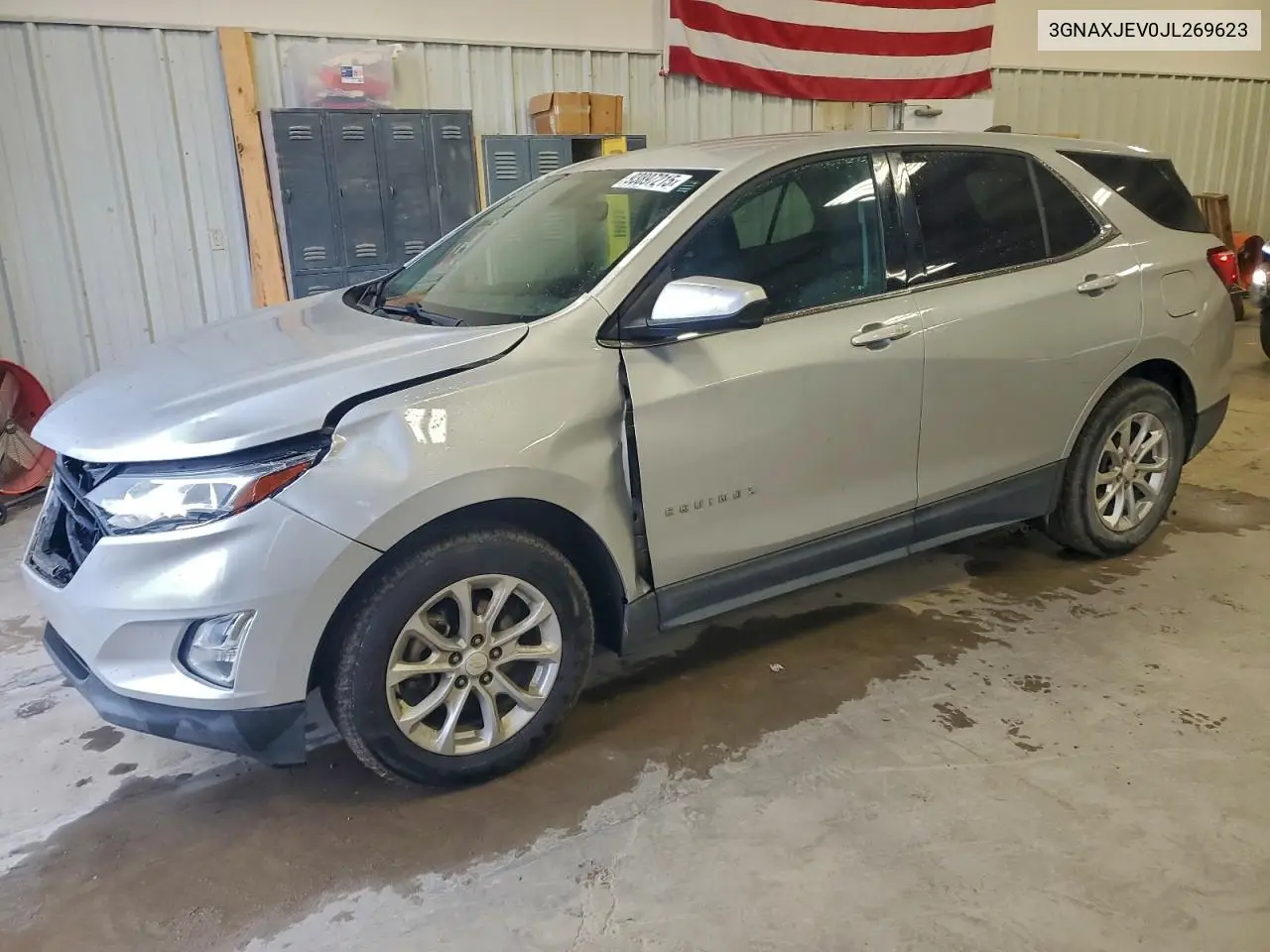 3GNAXJEV0JL269623 2018 Chevrolet Equinox Lt