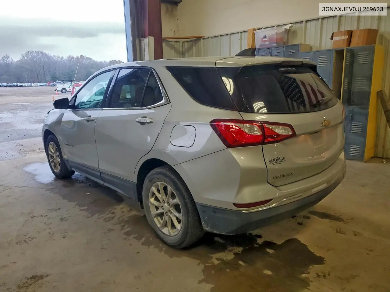 3GNAXJEV0JL269623 2018 Chevrolet Equinox Lt