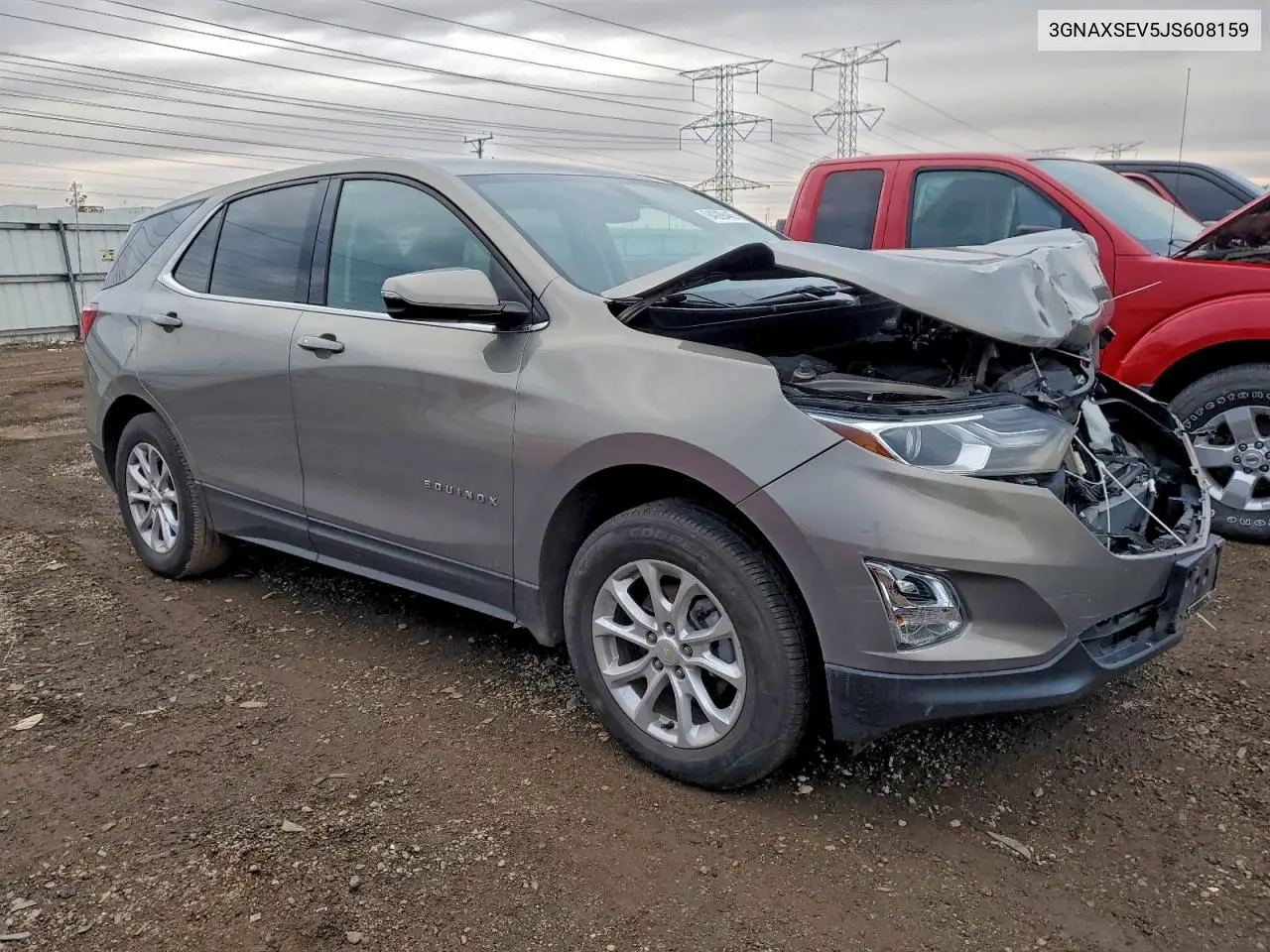3GNAXSEV5JS608159 2018 Chevrolet Equinox Lt