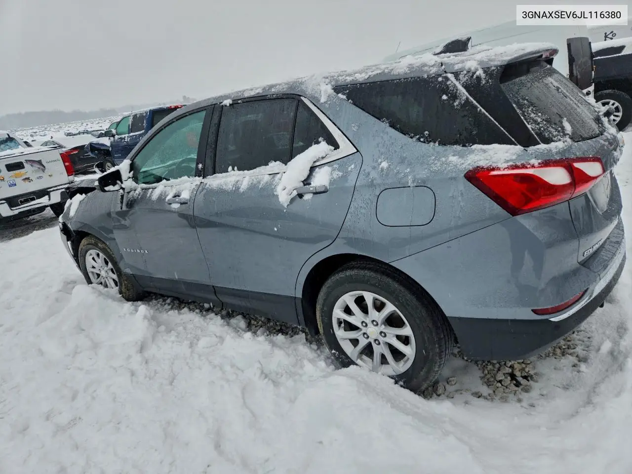 3GNAXSEV6JL116380 2018 Chevrolet Equinox Lt