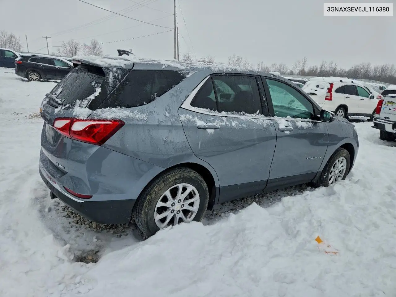 3GNAXSEV6JL116380 2018 Chevrolet Equinox Lt