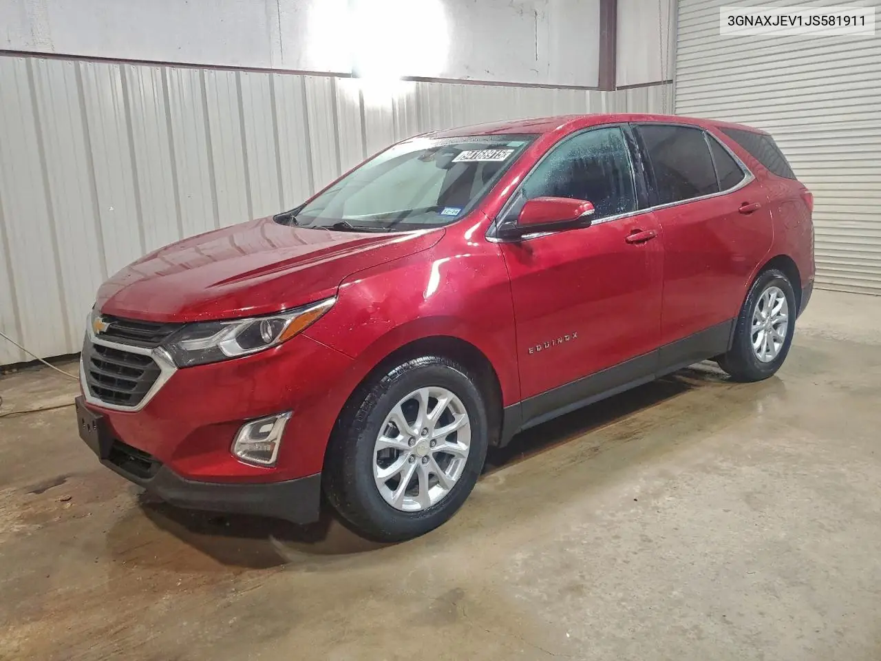 3GNAXJEV1JS581911 2018 Chevrolet Equinox Lt