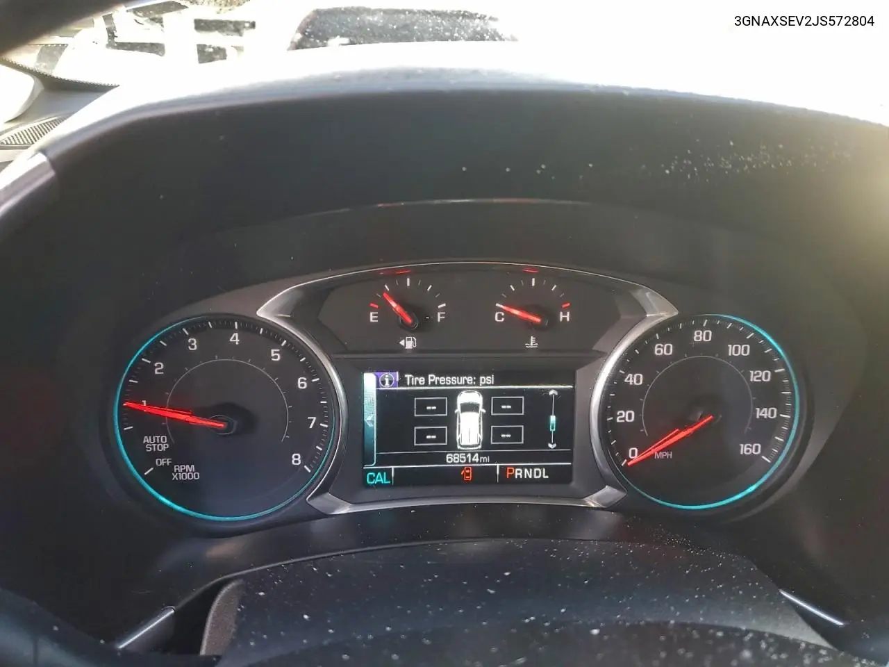 3GNAXSEV2JS572804 2018 Chevrolet Equinox Lt