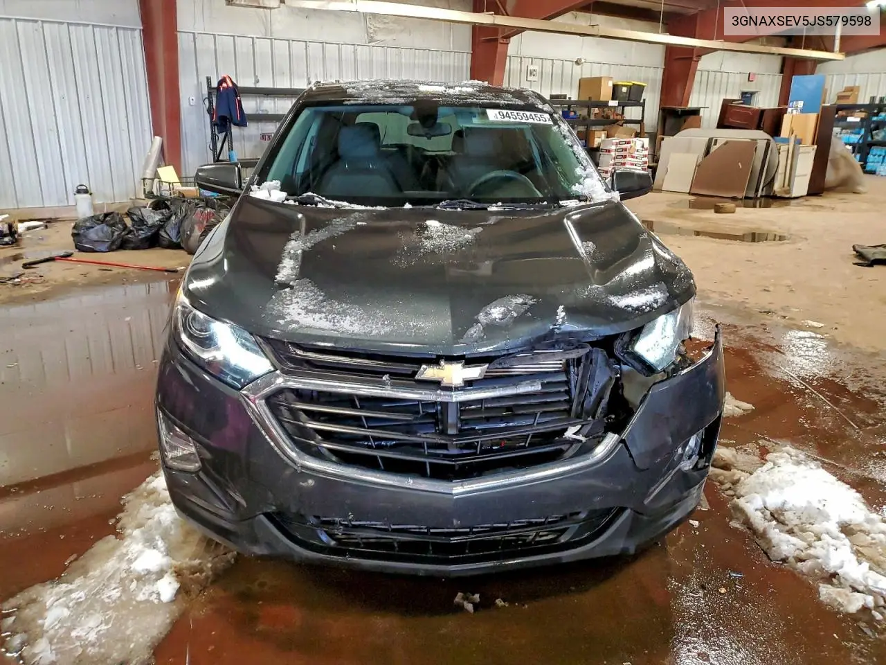 3GNAXSEV5JS579598 2018 Chevrolet Equinox Lt