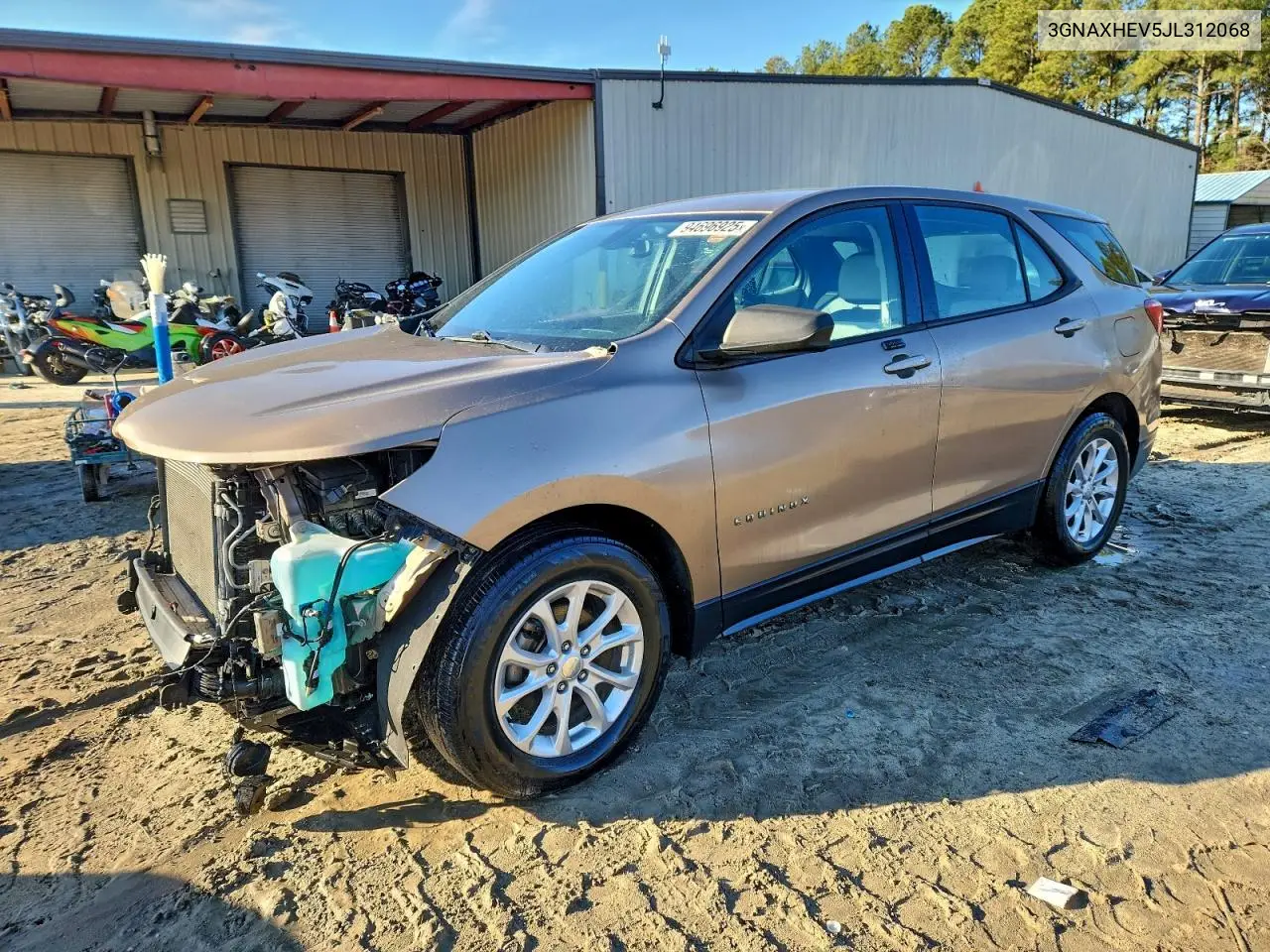 3GNAXHEV5JL312068 2018 Chevrolet Equinox Ls
