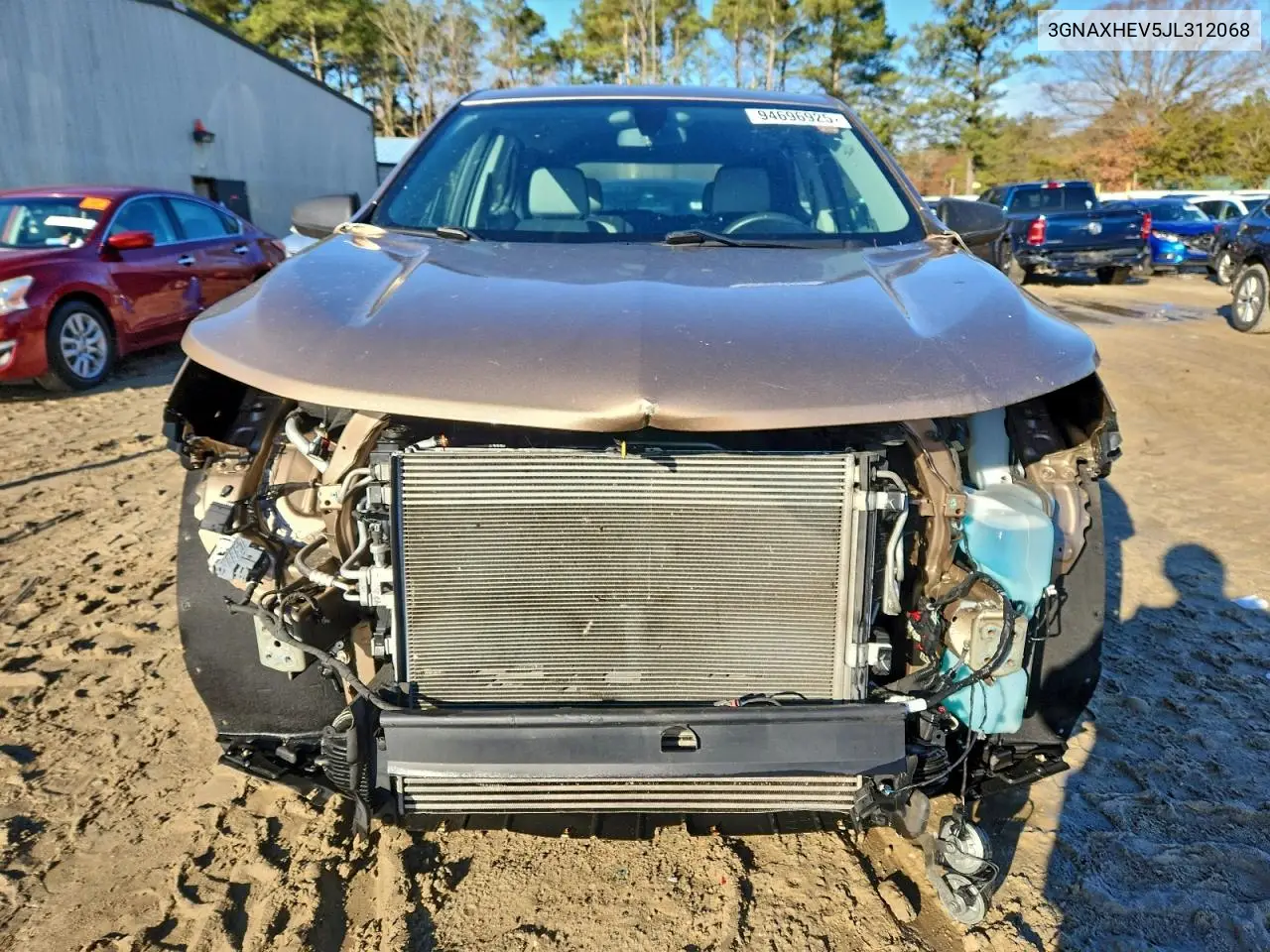 3GNAXHEV5JL312068 2018 Chevrolet Equinox Ls