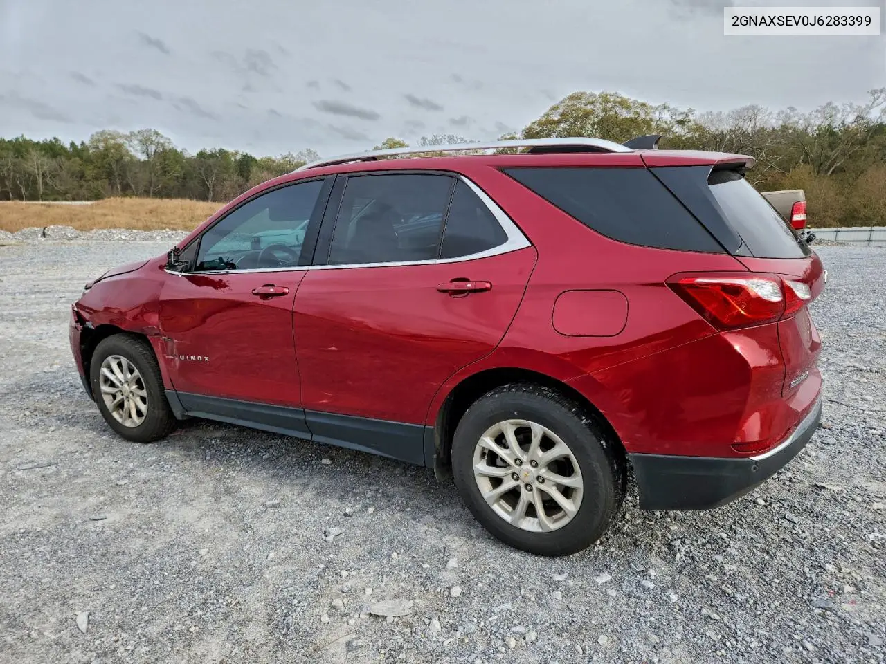 2GNAXSEV0J6283399 2018 Chevrolet Equinox Lt