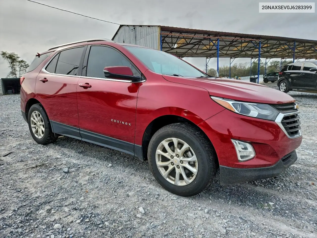 2GNAXSEV0J6283399 2018 Chevrolet Equinox Lt