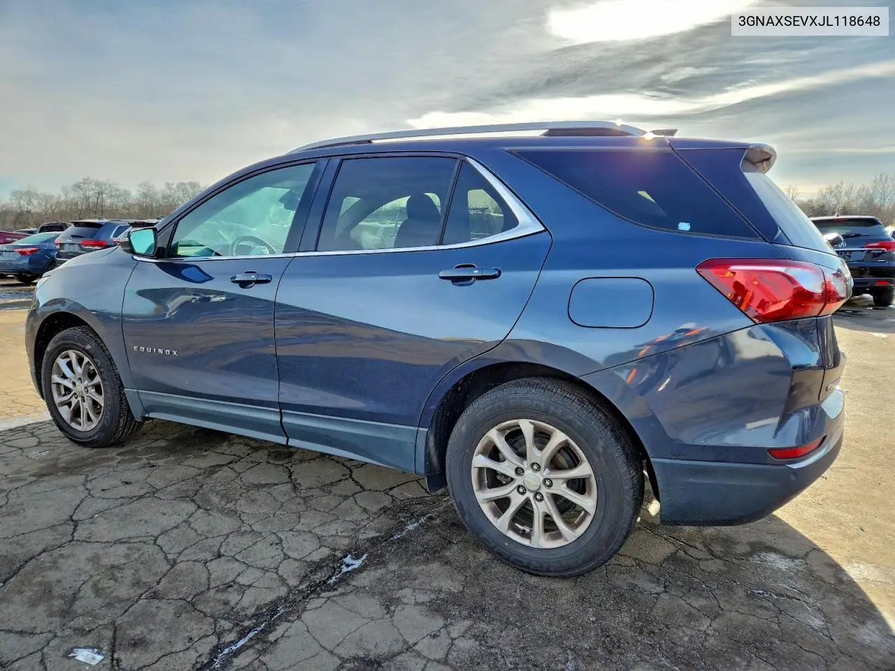 3GNAXSEVXJL118648 2018 Chevrolet Equinox Lt