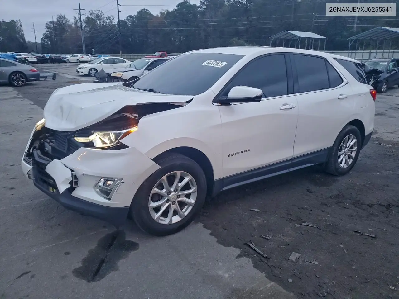 2GNAXJEVXJ6255541 2018 Chevrolet Equinox Lt