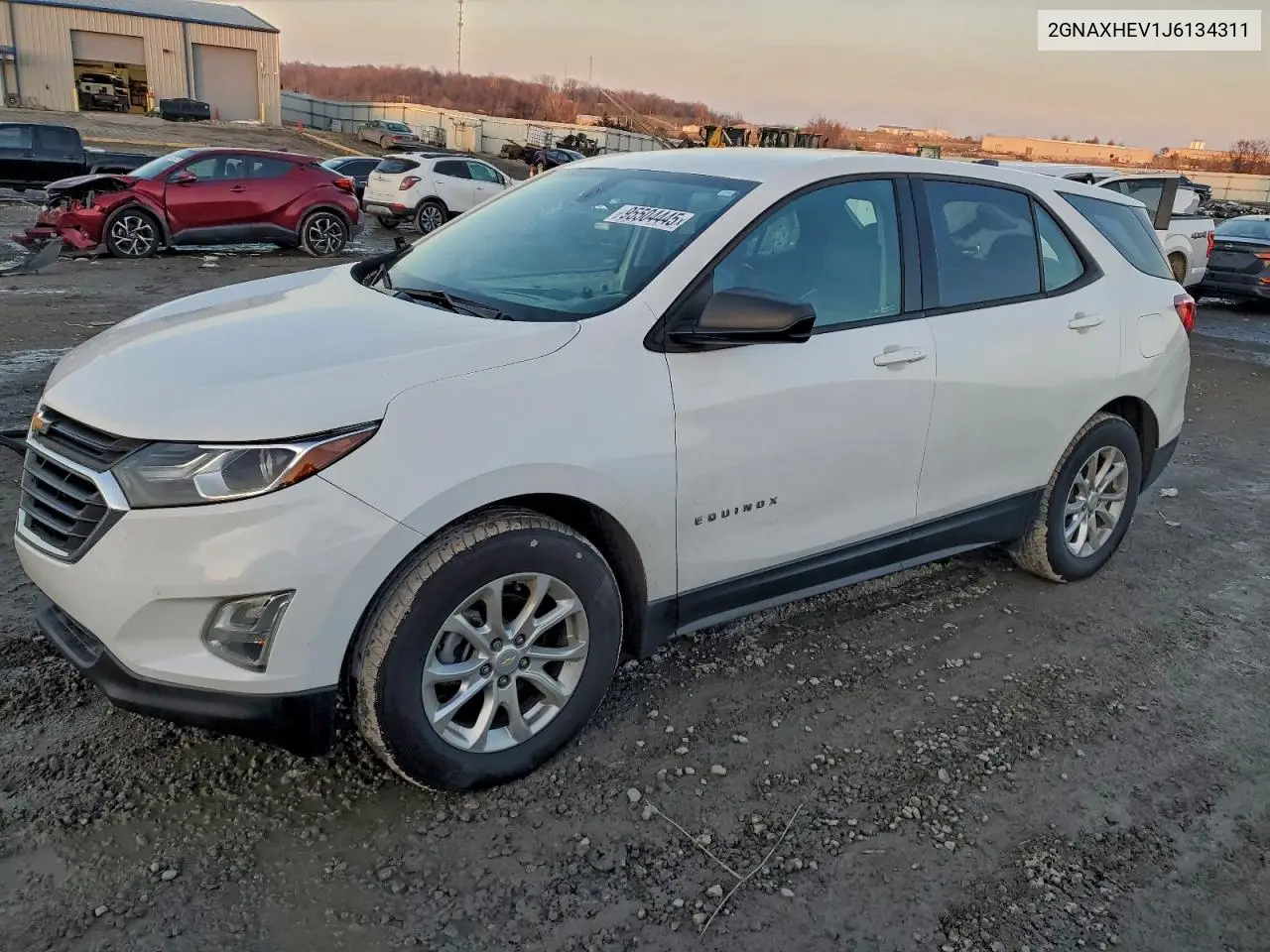 2GNAXHEV1J6134311 2018 Chevrolet Equinox Ls