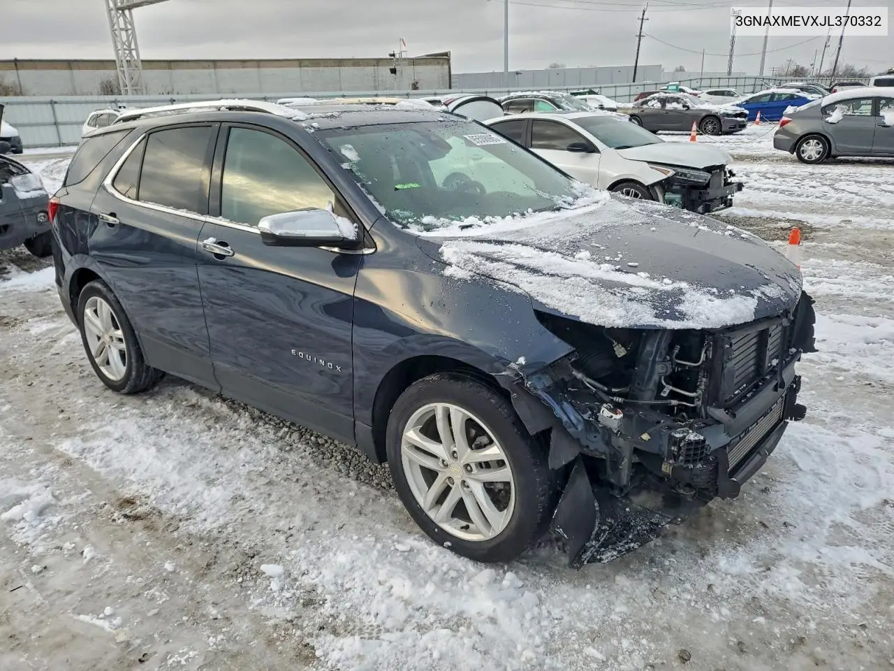 3GNAXMEVXJL370332 2018 Chevrolet Equinox Premier