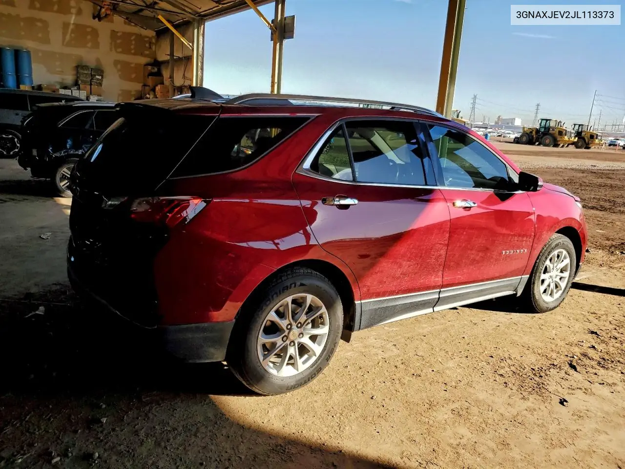 3GNAXJEV2JL113373 2018 Chevrolet Equinox Lt