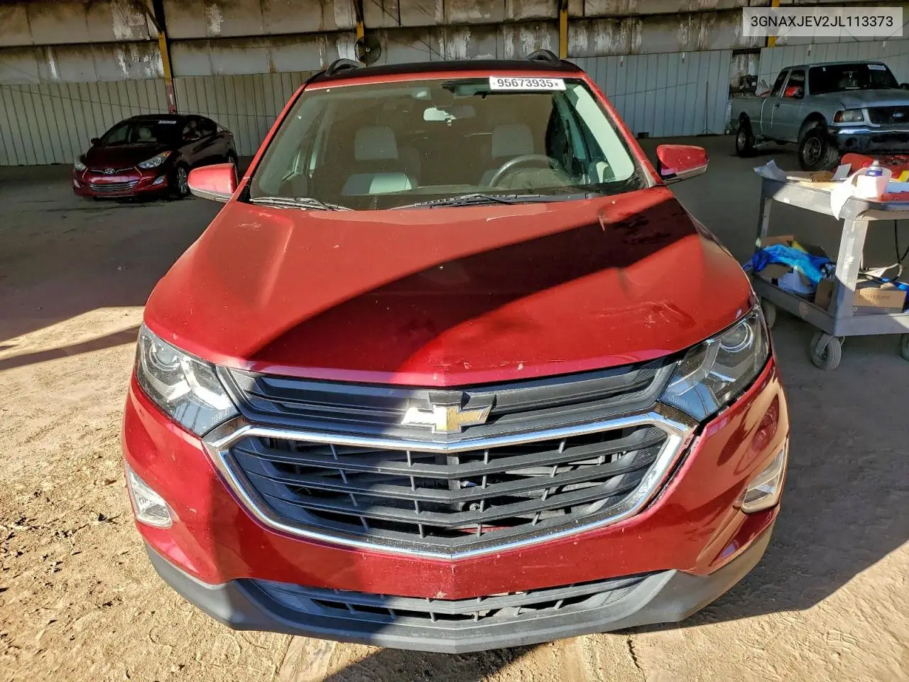 3GNAXJEV2JL113373 2018 Chevrolet Equinox Lt