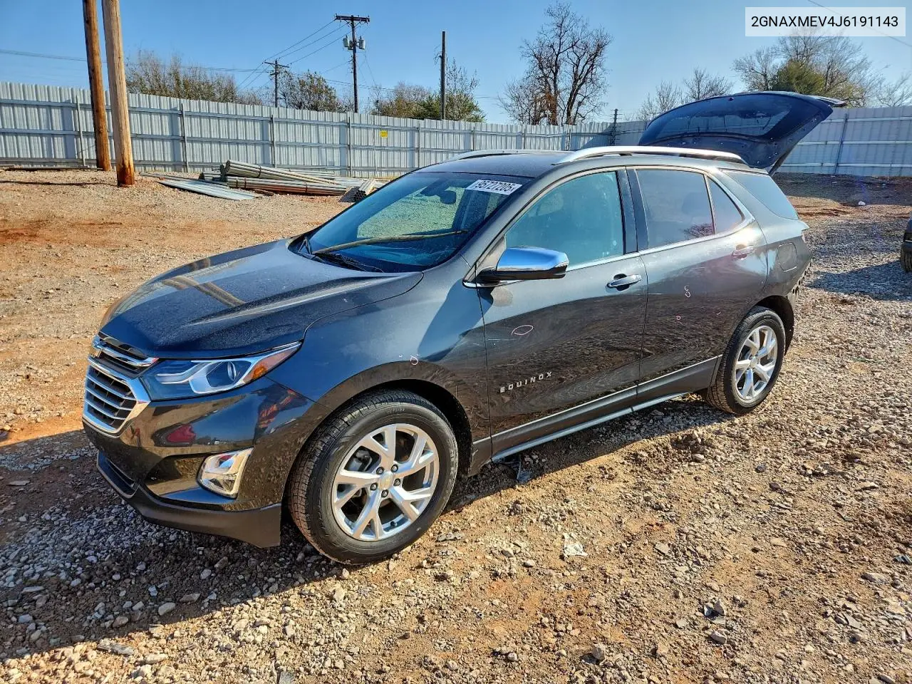 2GNAXMEV4J6191143 2018 Chevrolet Equinox Premier