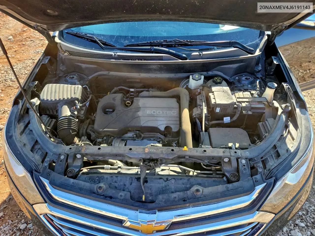 2GNAXMEV4J6191143 2018 Chevrolet Equinox Premier