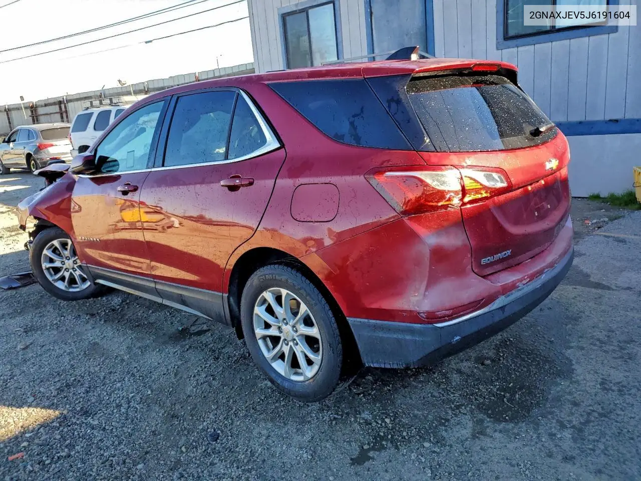 2GNAXJEV5J6191604 2018 Chevrolet Equinox Lt