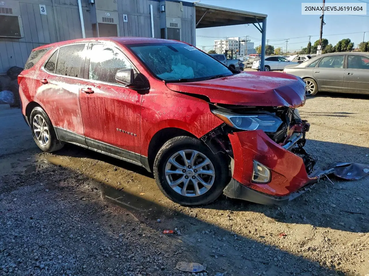 2GNAXJEV5J6191604 2018 Chevrolet Equinox Lt