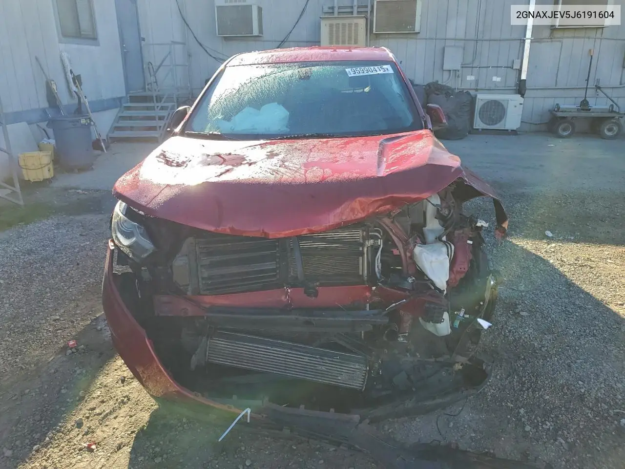 2GNAXJEV5J6191604 2018 Chevrolet Equinox Lt