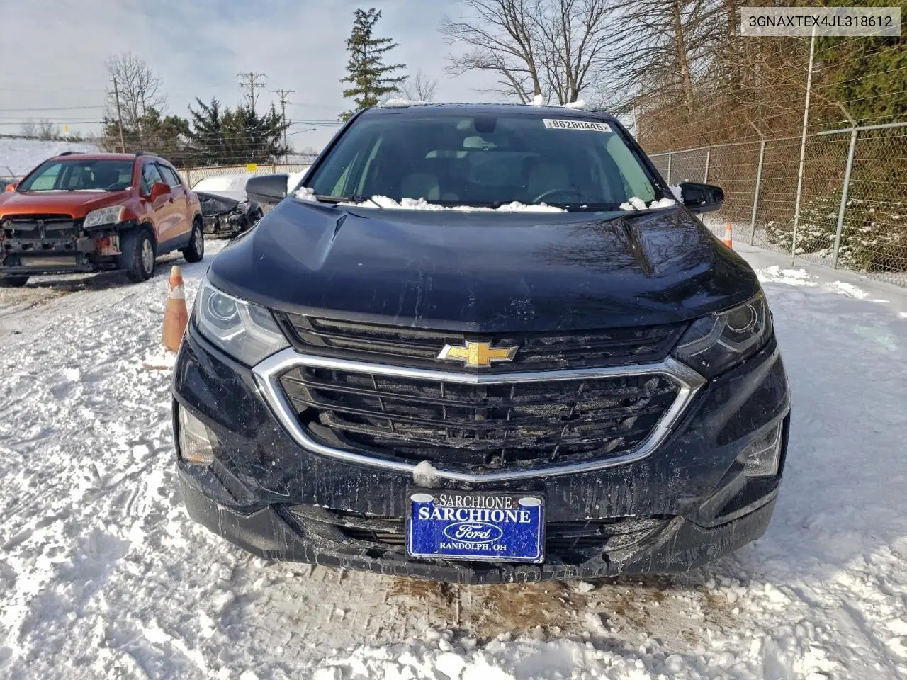 3GNAXTEX4JL318612 2018 Chevrolet Equinox Lt