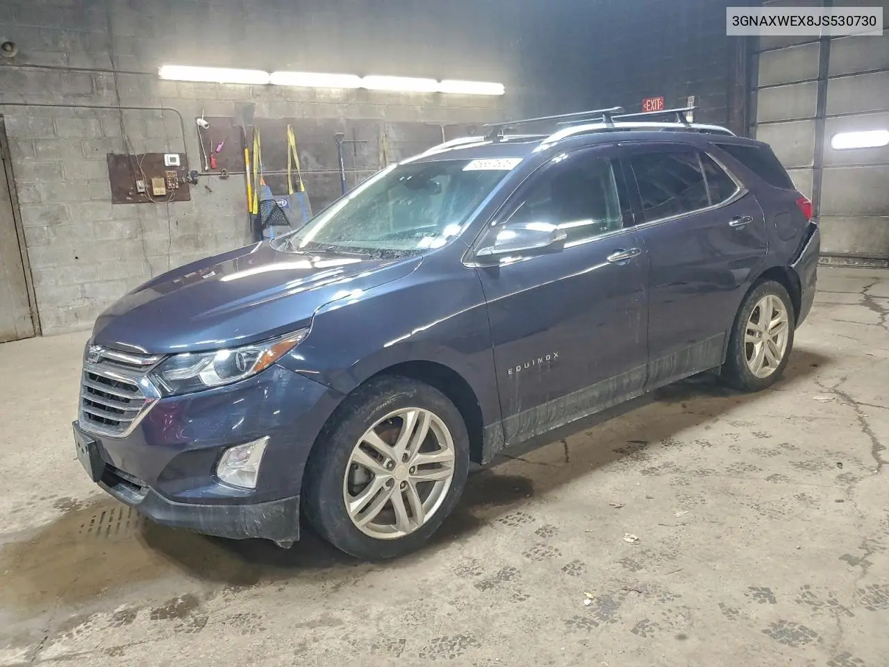3GNAXWEX8JS530730 2018 Chevrolet Equinox Premier