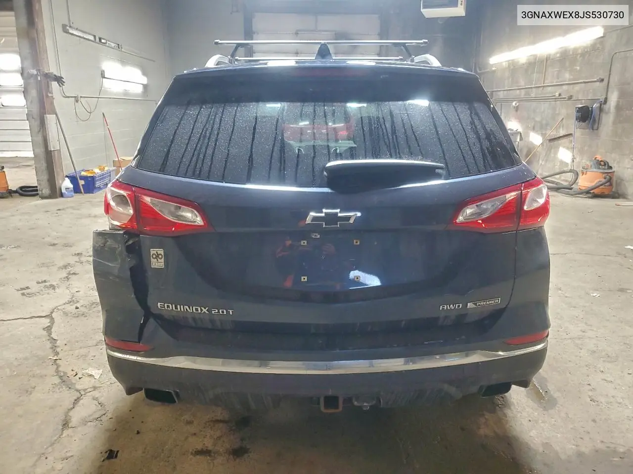 3GNAXWEX8JS530730 2018 Chevrolet Equinox Premier