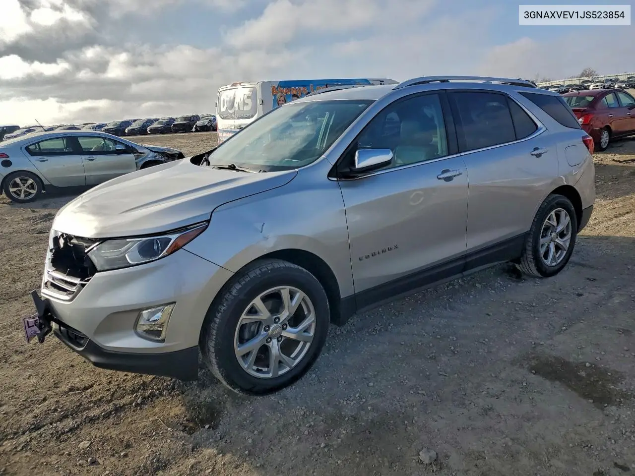 3GNAXVEV1JS523854 2018 Chevrolet Equinox Premier