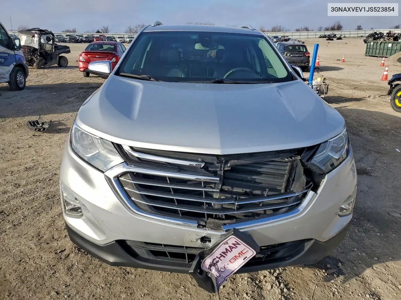 3GNAXVEV1JS523854 2018 Chevrolet Equinox Premier