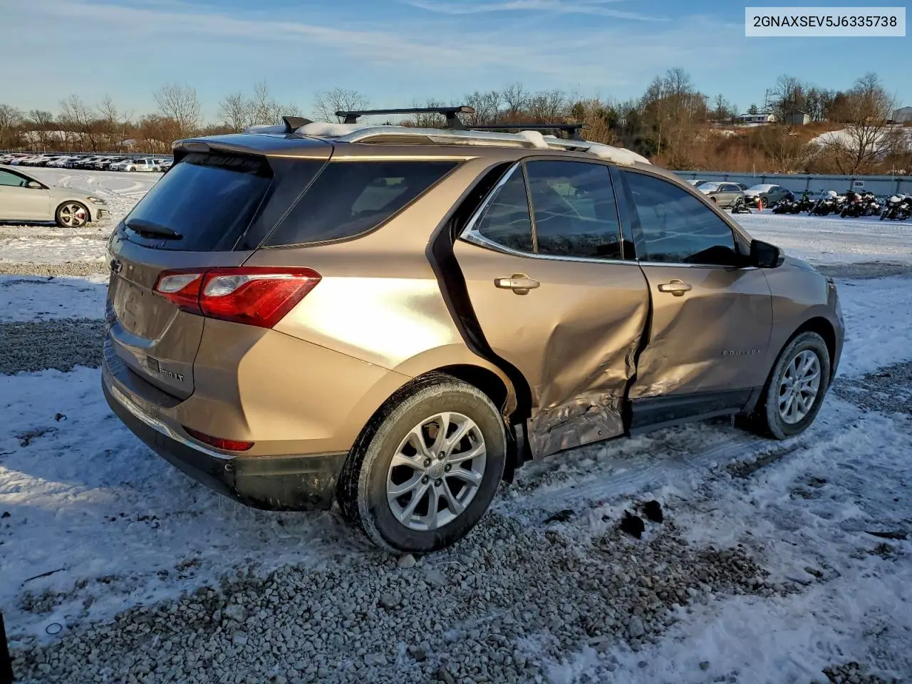 2GNAXSEV5J6335738 2018 Chevrolet Equinox Lt