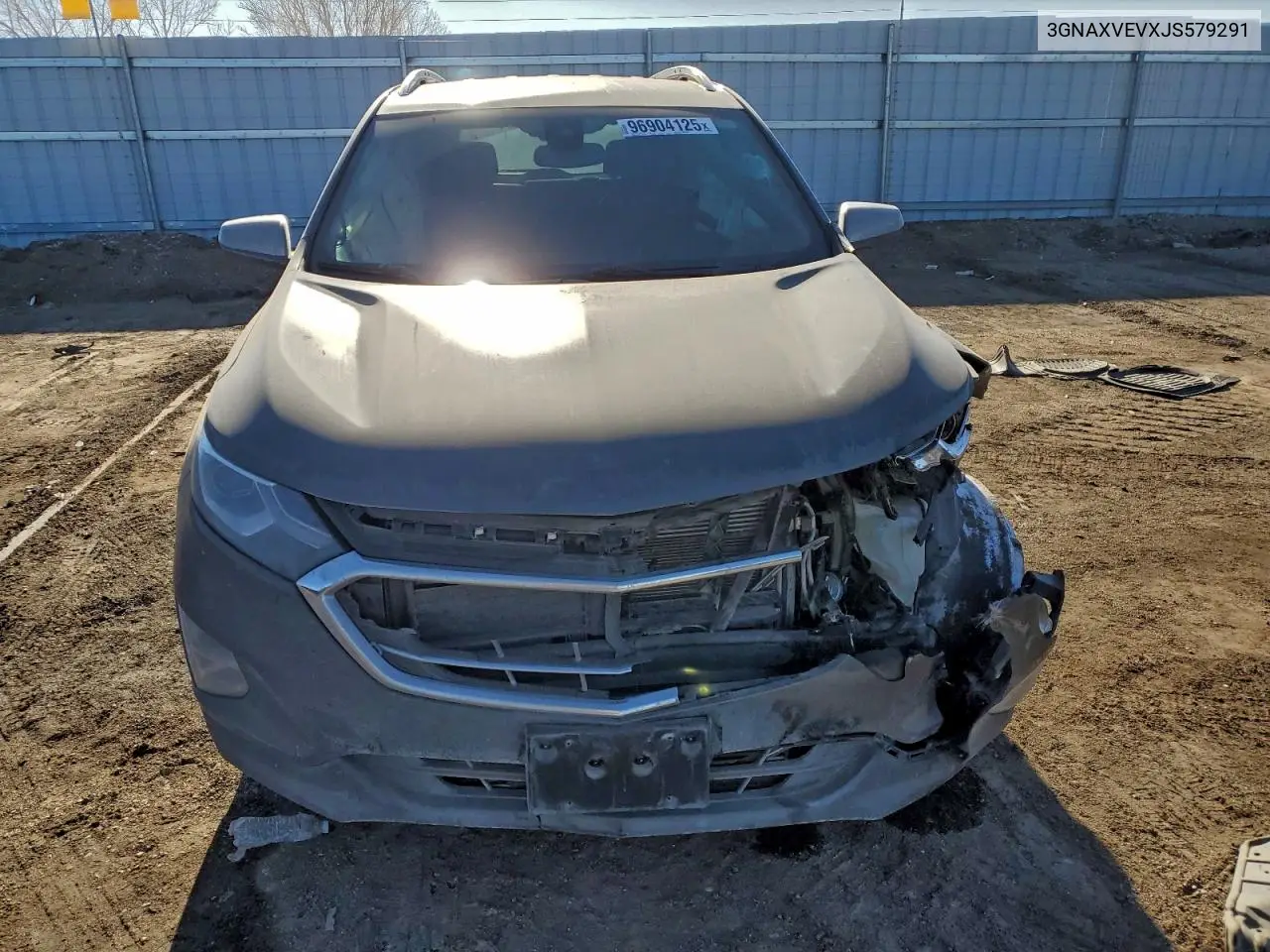 3GNAXVEVXJS579291 2018 Chevrolet Equinox Premier