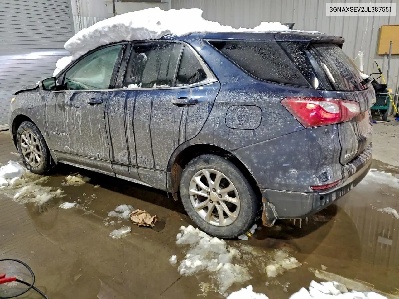 3GNAXSEV2JL387551 2018 Chevrolet Equinox Lt