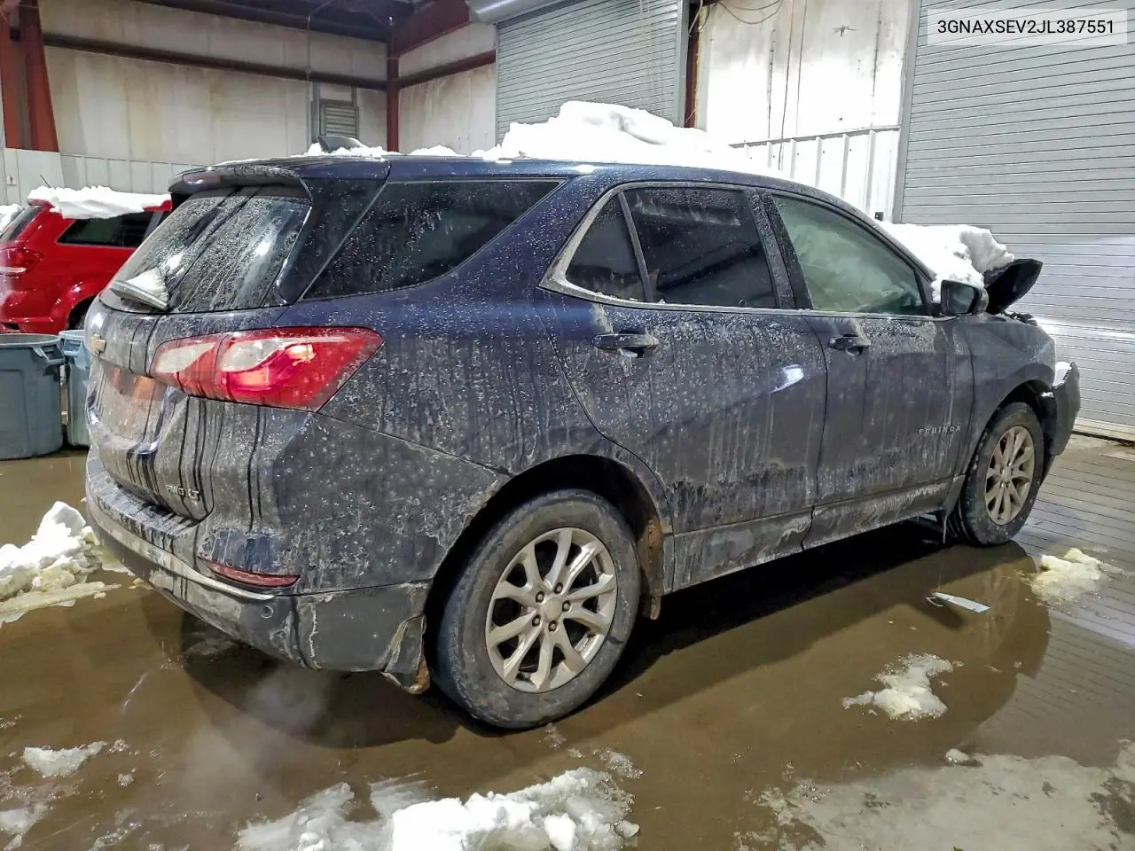 3GNAXSEV2JL387551 2018 Chevrolet Equinox Lt