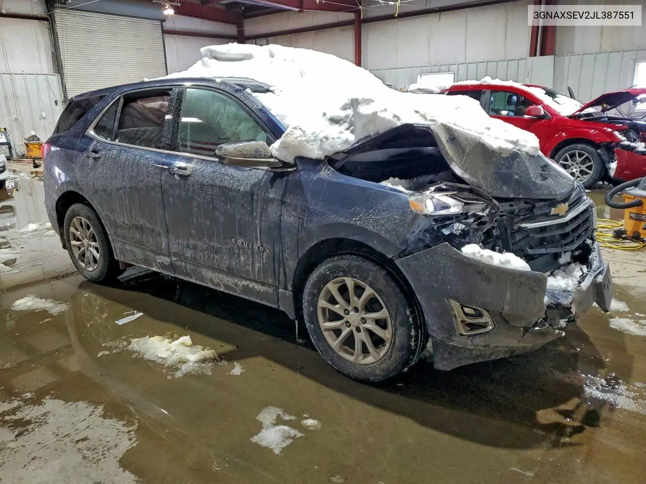 3GNAXSEV2JL387551 2018 Chevrolet Equinox Lt