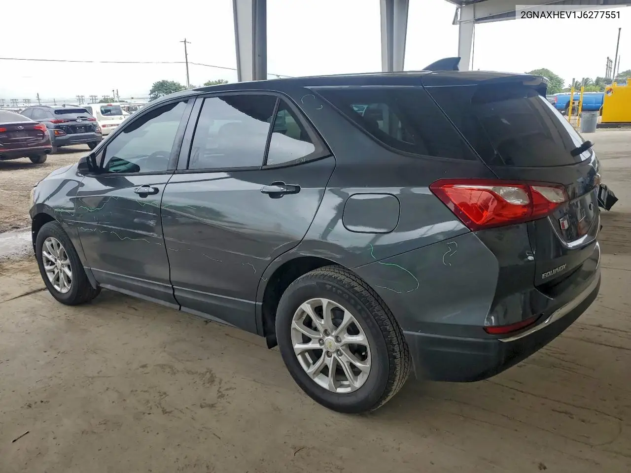 2GNAXHEV1J6277551 2018 Chevrolet Equinox Ls