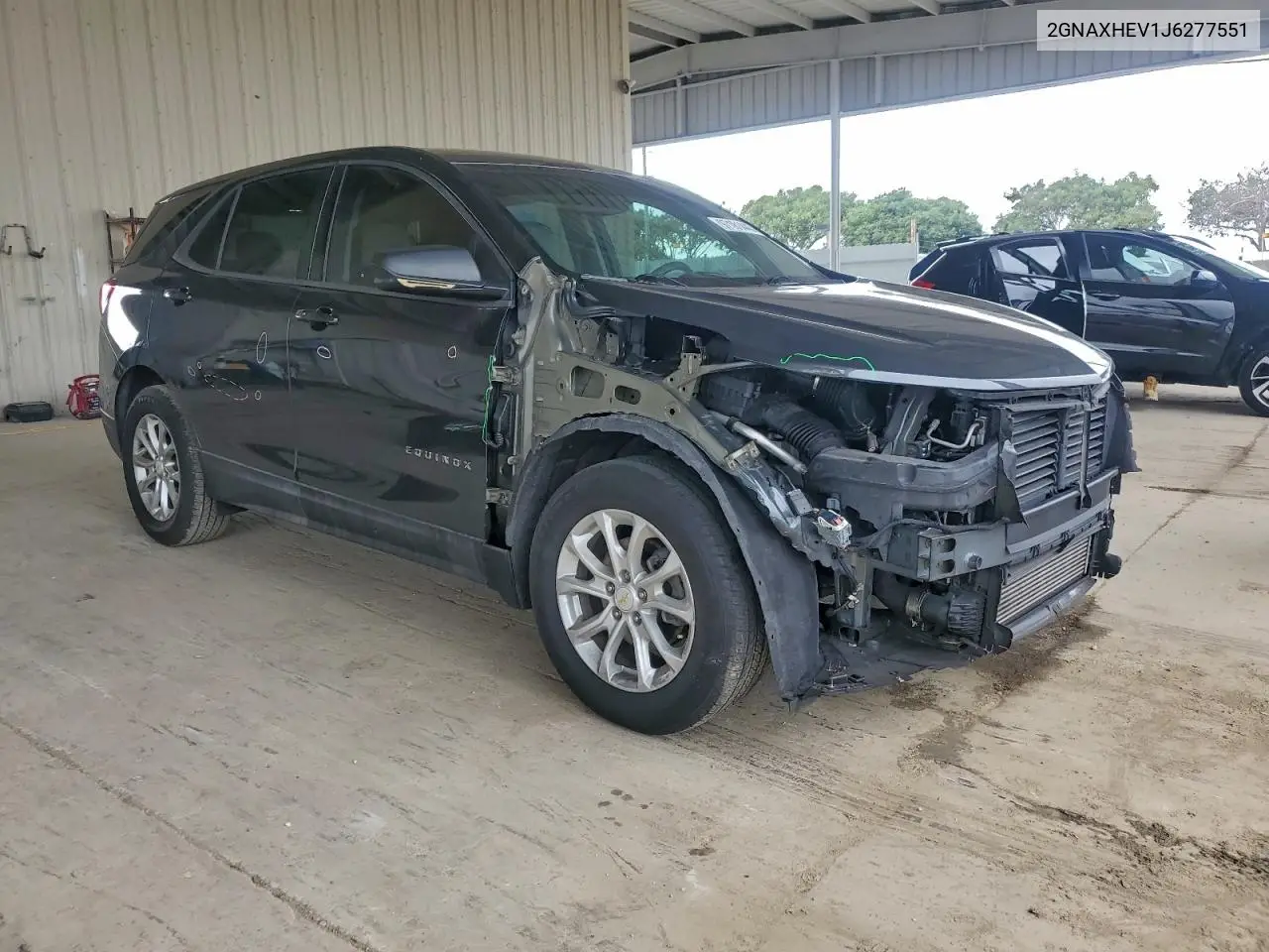 2GNAXHEV1J6277551 2018 Chevrolet Equinox Ls