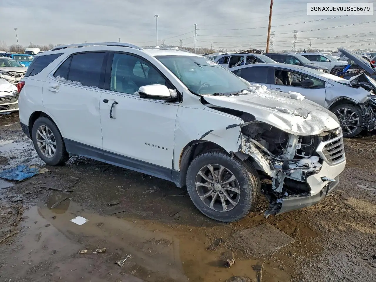 3GNAXJEV0JS506679 2018 Chevrolet Equinox Lt