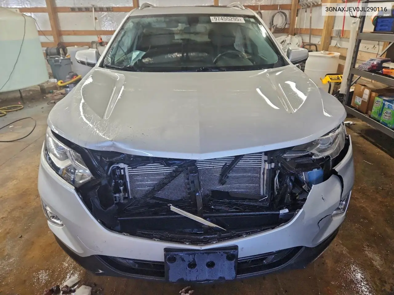 3GNAXJEV0JL290116 2018 Chevrolet Equinox Lt