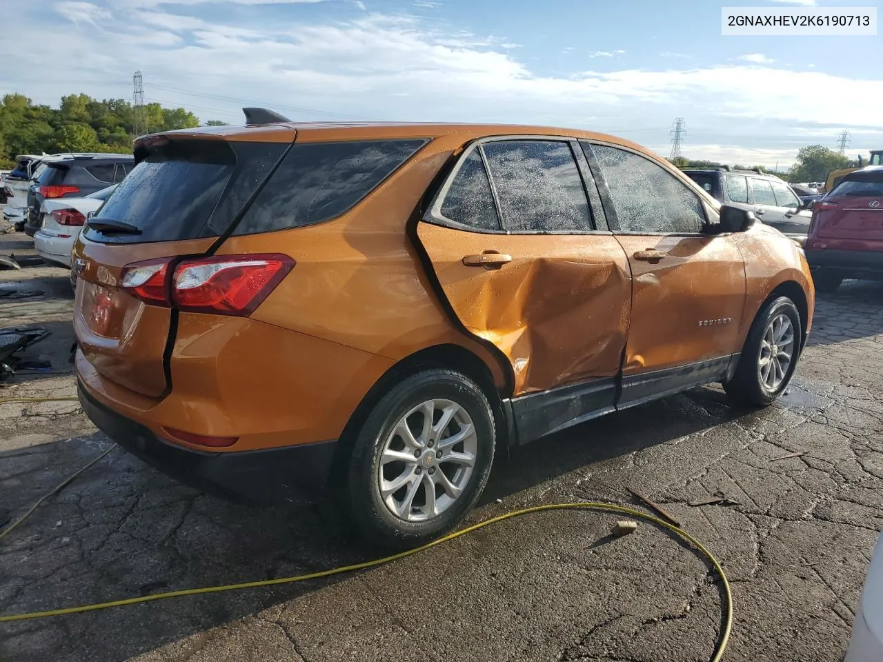 2GNAXHEV2K6190713 2019 Chevrolet Equinox Ls