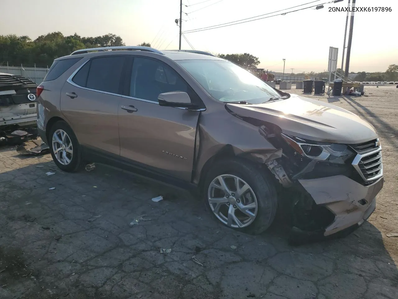 2019 Chevrolet Equinox Lt VIN: 2GNAXLEXXK6197896 Lot: 70143974