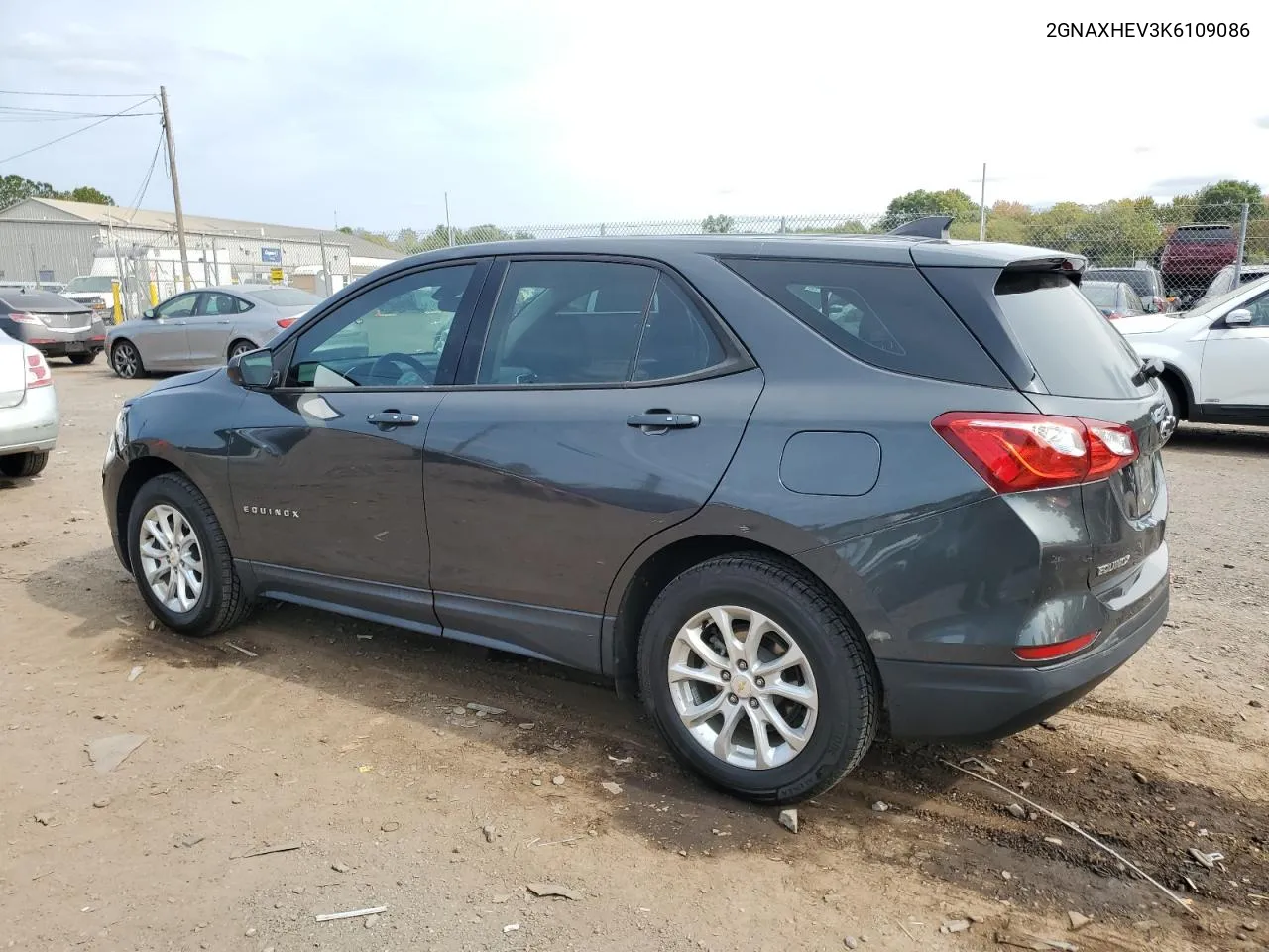 2019 Chevrolet Equinox Ls VIN: 2GNAXHEV3K6109086 Lot: 71892864