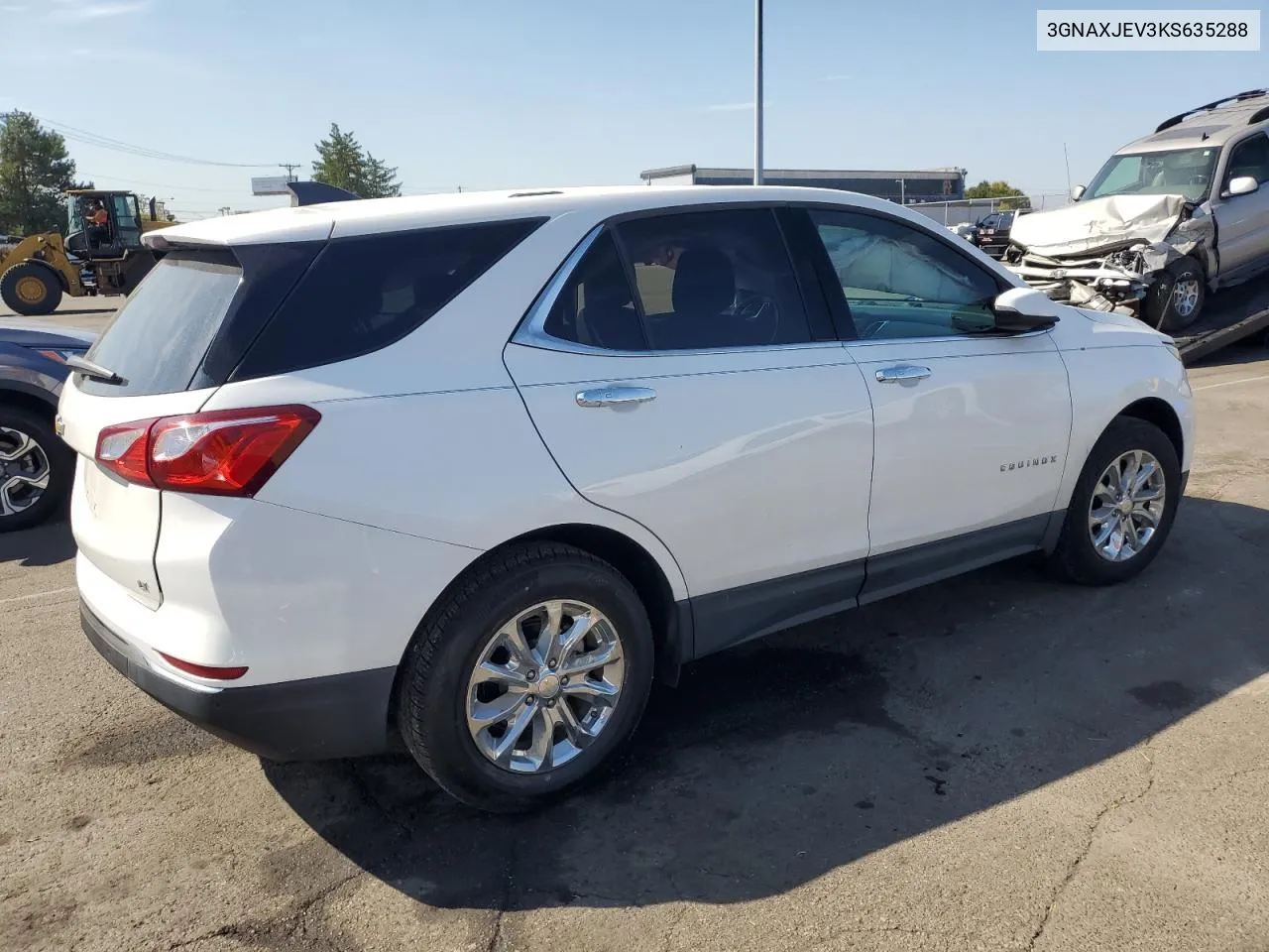 2019 Chevrolet Equinox Lt VIN: 3GNAXJEV3KS635288 Lot: 71954944