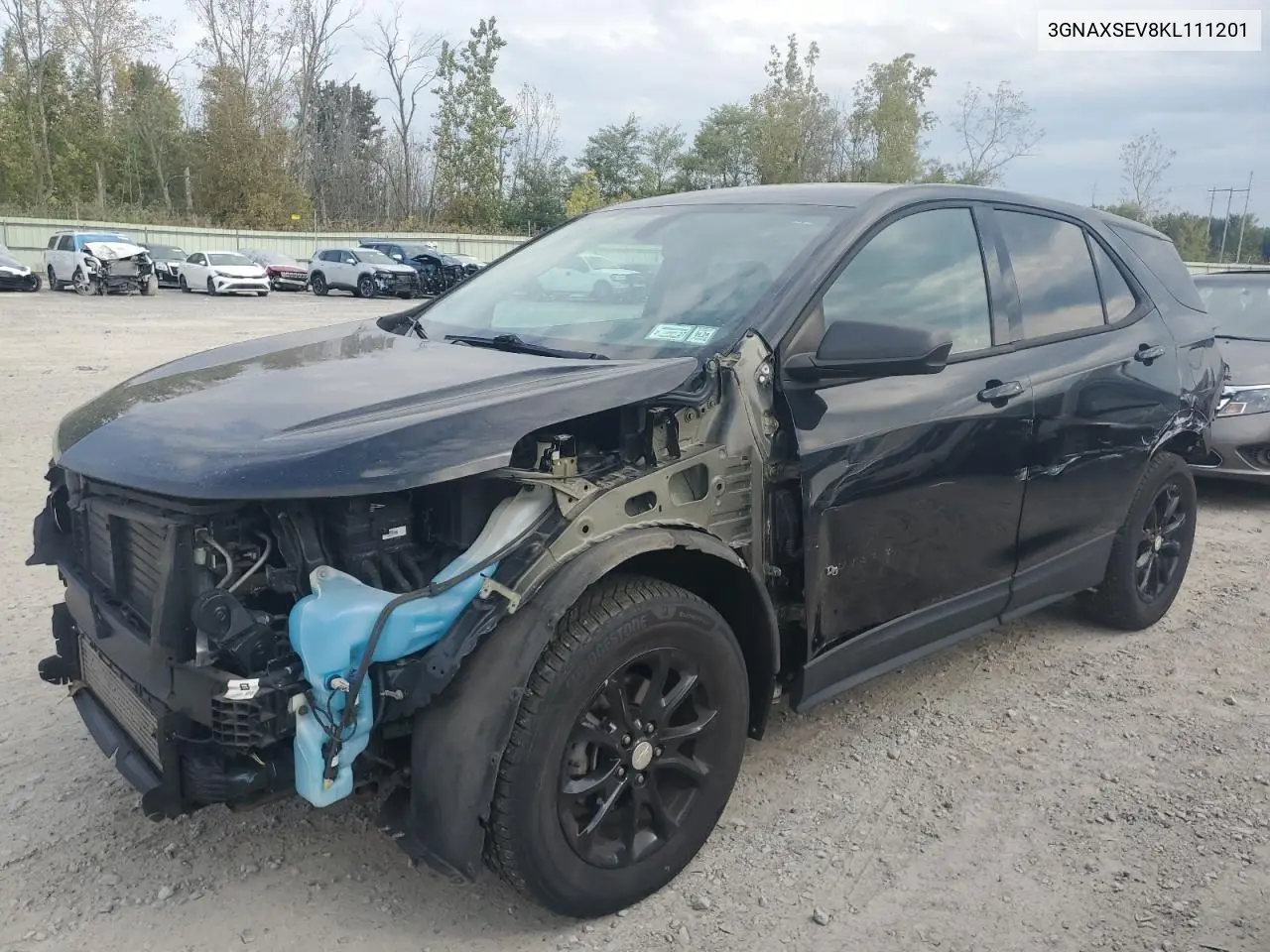 3GNAXSEV8KL111201 2019 Chevrolet Equinox Ls
