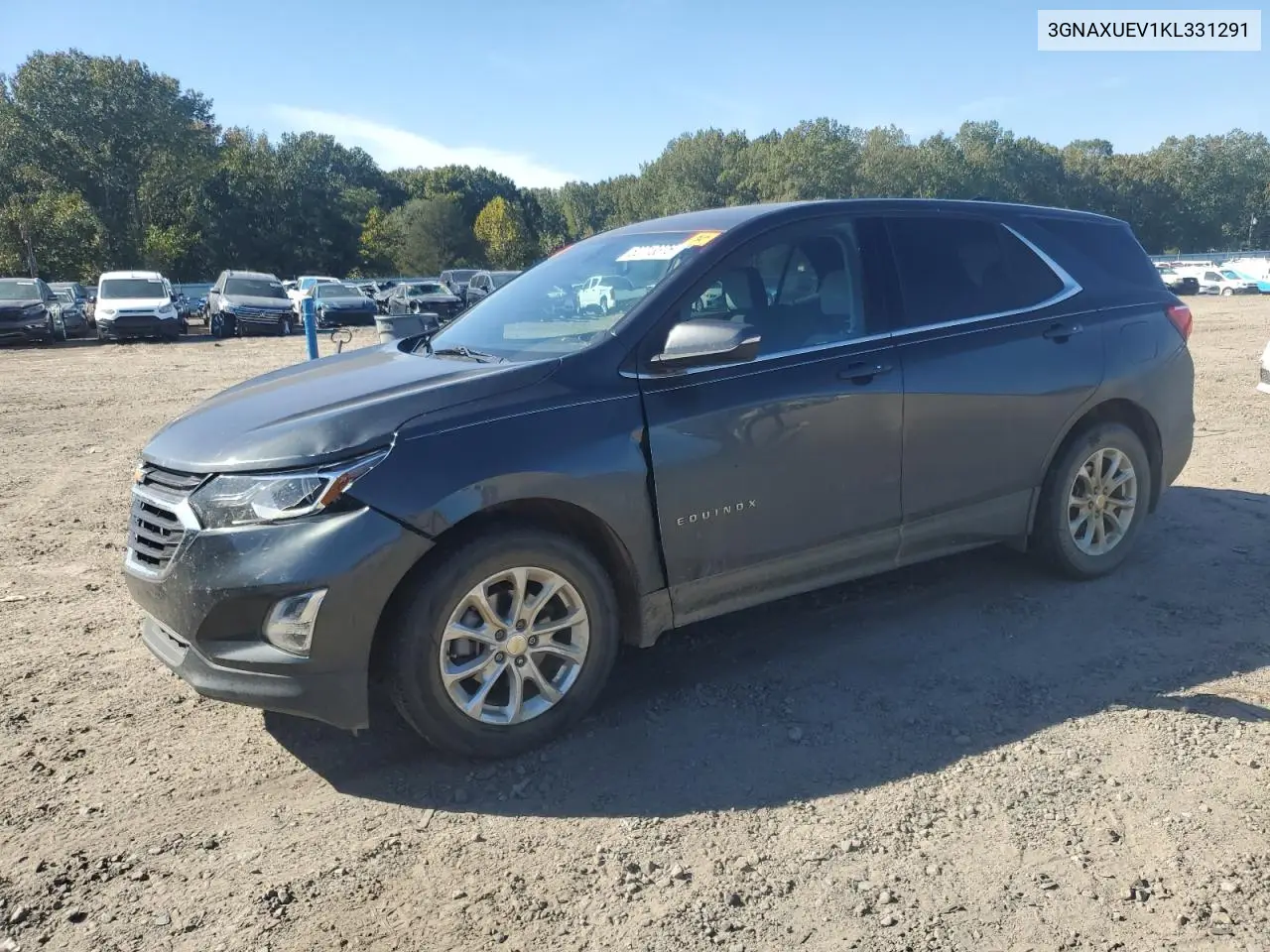 3GNAXUEV1KL331291 2019 Chevrolet Equinox Lt
