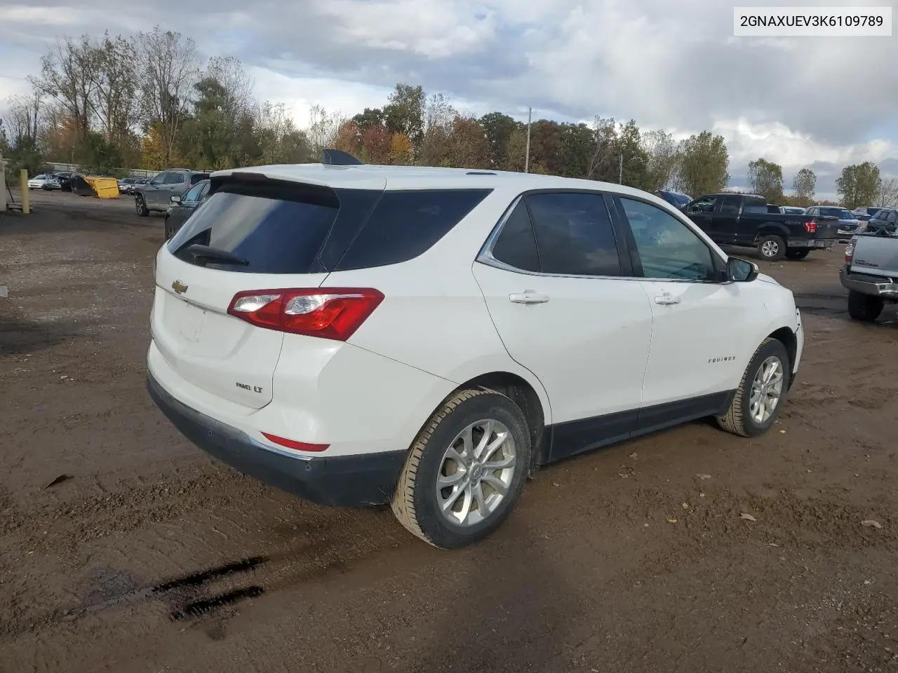2GNAXUEV3K6109789 2019 Chevrolet Equinox Lt