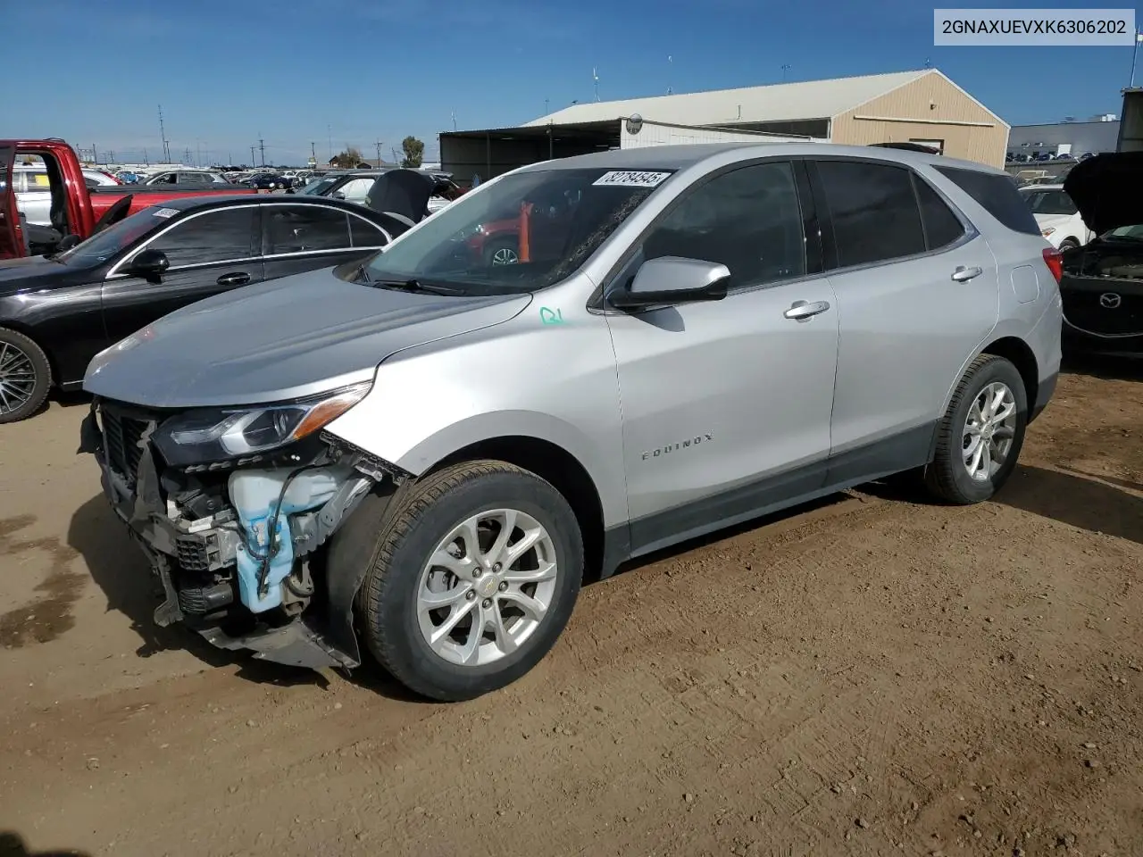 2GNAXUEVXK6306202 2019 Chevrolet Equinox Lt