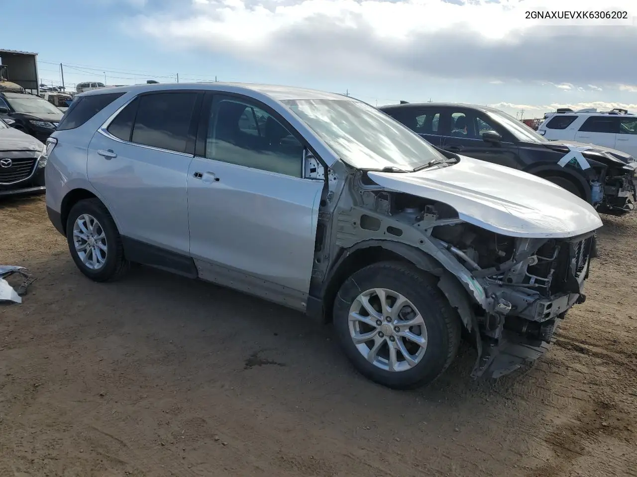 2GNAXUEVXK6306202 2019 Chevrolet Equinox Lt